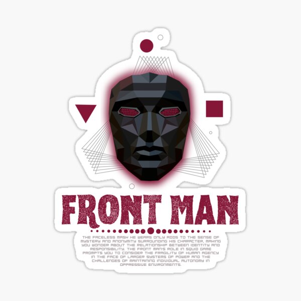 Item preview, Front Man Design - A Must-Have for All Squid Game Fans designed and sold by patricke116.