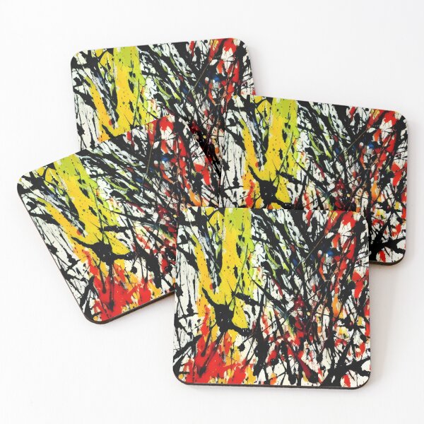 Item preview, Mystic Reverberations - Jackson Pollock Inspired designed and sold by aesthetic-gifts.