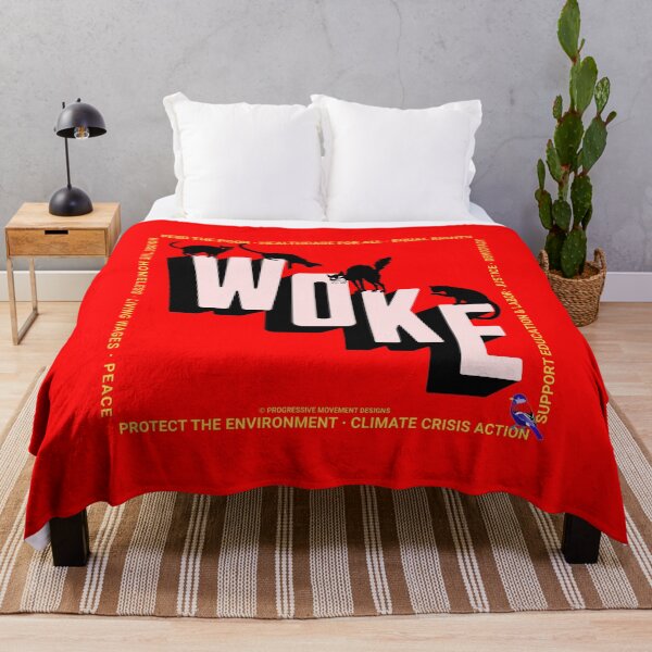 Item preview, PMD00820 Progressive Movement Designs Woke Cats design for cat lovers shows you are woke and support progressive policy goals for Democrats Independents and Bernie Sanders supporters designed and sold by ProgressiveLeft.