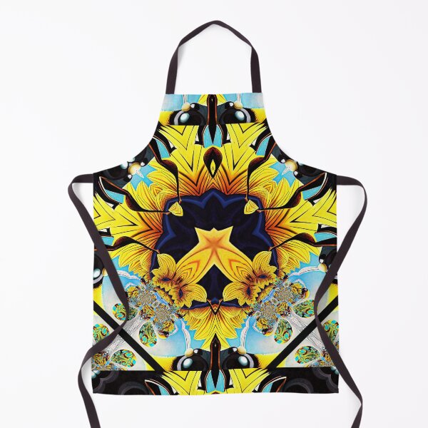 Item preview, *Funny Abstract Bee On A Sunflower Summer Blue Sky Painting* designed and sold by Ralek.
