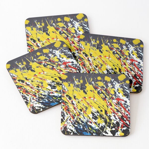 Item preview, Gravity's Playground - Jackson Pollock Inspired designed and sold by aesthetic-gifts.