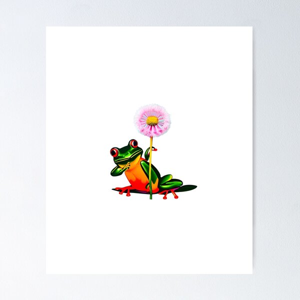 Item preview,  Dandelion Frog designed and sold by abdilahe60.