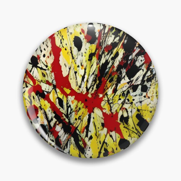 Item preview, Melodic Swirls - Jackson Pollock Inspired designed and sold by aesthetic-gifts.