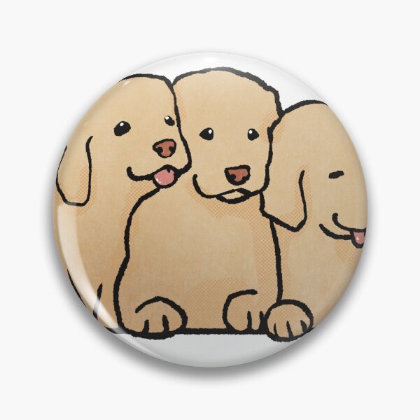 Item preview, This Dad love his Triplets | Golden Retriever Puppy Dad designed and sold by Golden Turtle Studio.