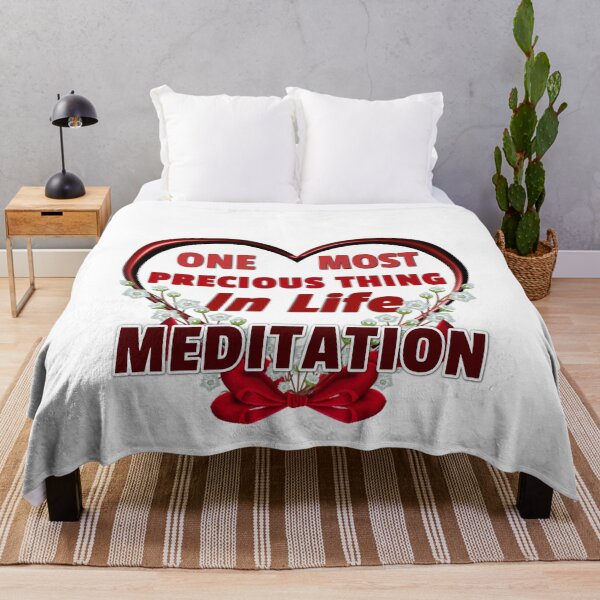 Item preview, One Most Precious Thing In Life MEDITATION designed and sold by Pebasfa.