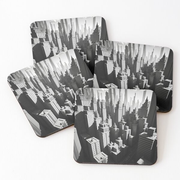 Item preview, Grey City designed and sold by Gallery-Wending.