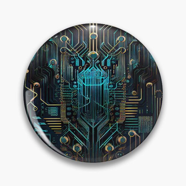 Item preview, AI Art | Inside AI Motherboard #05 designed and sold by Fractal-Graphic.