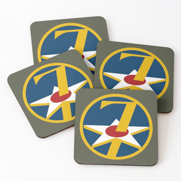 Item preview, 7th Airforce Emblem designed and sold by warbirdwear.