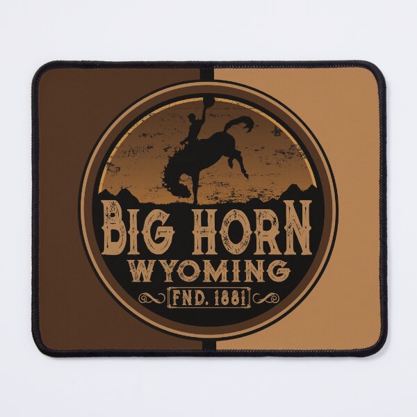 Item preview, Big Horn, Wyoming Wild West Cowboy designed and sold by NoBonesLife.