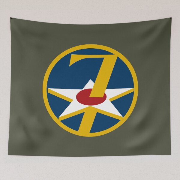Item preview, 7th Airforce Emblem designed and sold by warbirdwear.