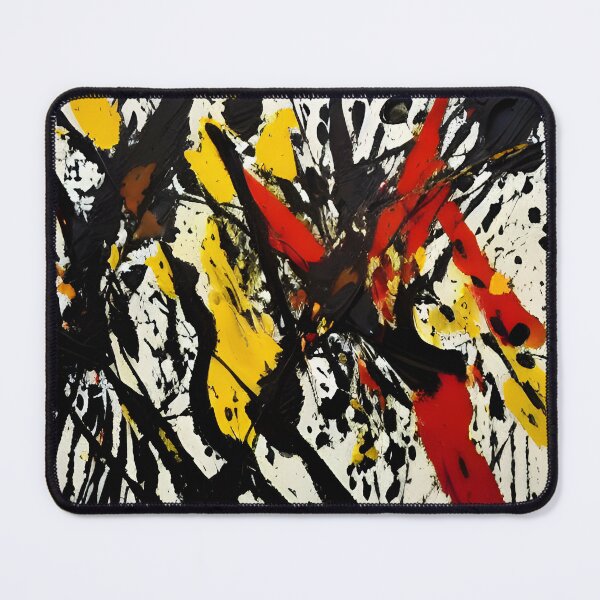 Item preview, Woven Dreamscape - Jackson Pollock Inspired designed and sold by aesthetic-gifts.