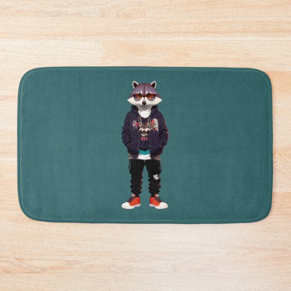 Item preview, Hipster Racoon V22 designed and sold by HipsterAnimals.