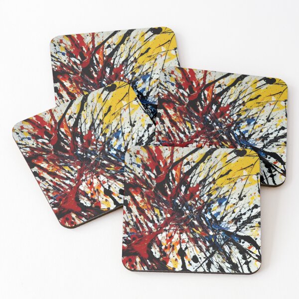 Item preview, Dynamic Fusion - Jackson Pollock Inspired designed and sold by aesthetic-gifts.