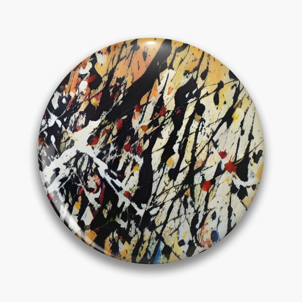 Item preview, Painterly Explosions - Jackson Pollock Inspired designed and sold by aesthetic-gifts.