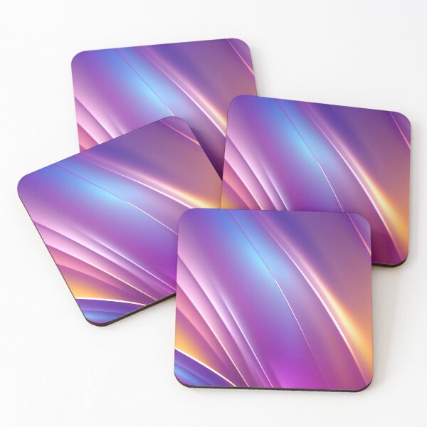 Item preview, Holographic neon curved wave in motion. Rainbow wallpaper background. Holographic gradient designed and sold by anytka.