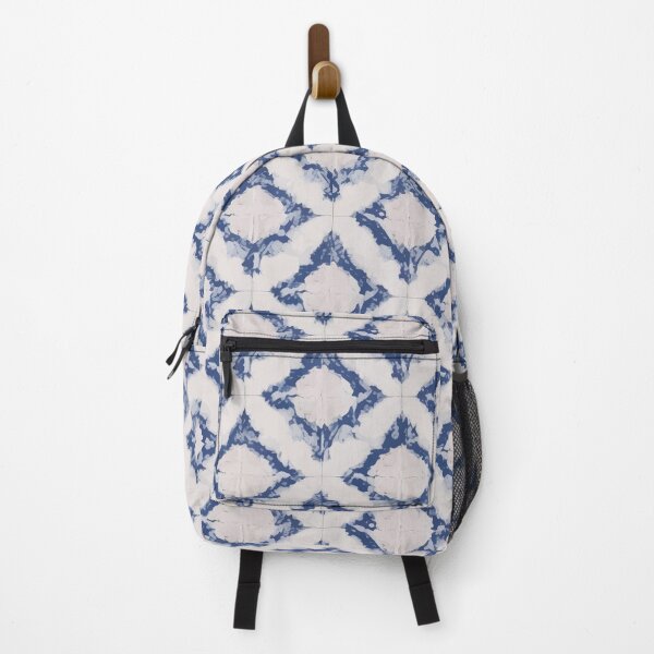 Item preview, Retro Tile Pattern Cold White and Blue designed and sold by RetroTile.