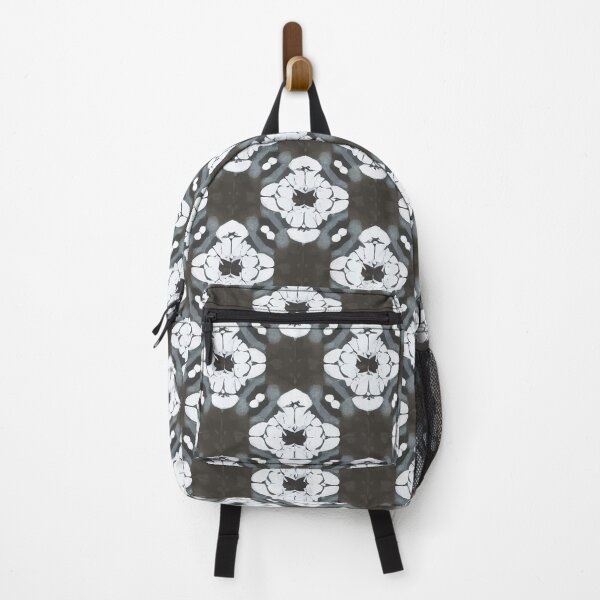 Artikelvorschau, Retro Tile Pattern Black and Silver with White like flowers entworfen und verkauft von RetroTile.