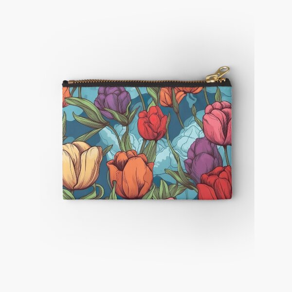Item preview, Tulips pattern endless designed and sold by PoppinArtFox.