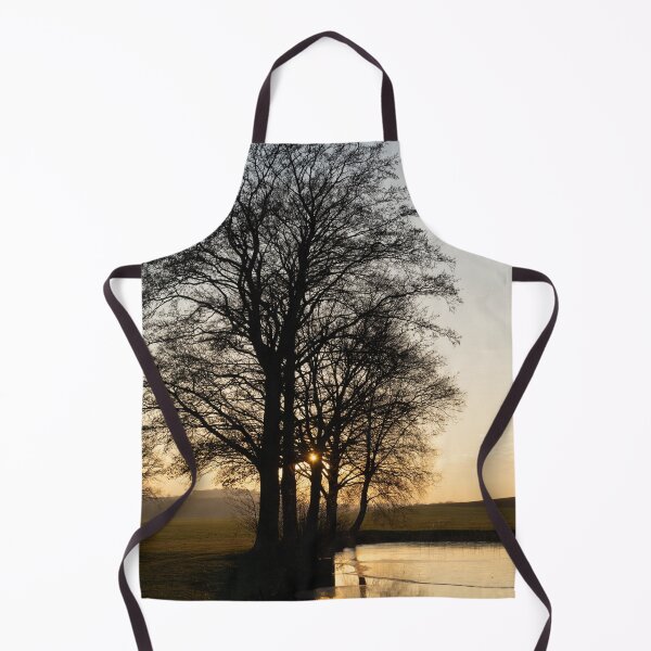 Item preview, Trees, water and golden evening light designed and sold by Heidemüllerin.