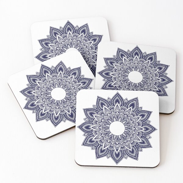 Item preview, Mandala (navy blue) designed and sold by Calen  Picard-Carroll.