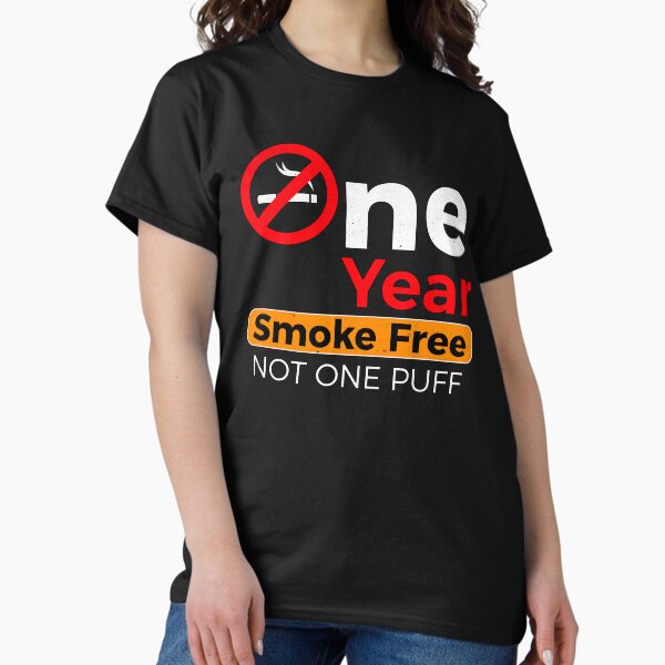 Artikel-Vorschau von Ein Jahr rauchfreies Jubiläumsgeschenk, designt und verkauft von Dapperly Tees.