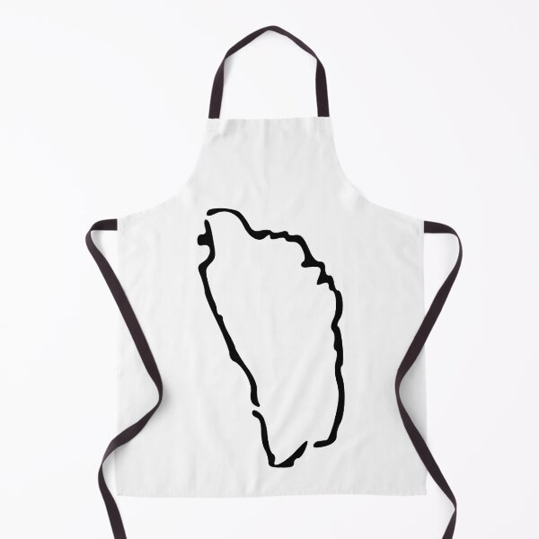 Artikelvorschau, Dominica Minimalistic Country Outline entworfen und verkauft von Natamus.