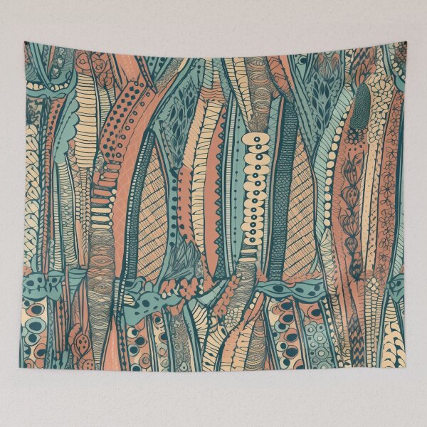 Item preview, Cute Boho Pattern designed and sold by HandCraftedArt.