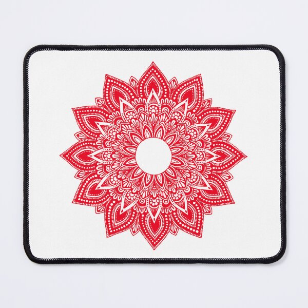 Item preview, Mandala (red) designed and sold by Calen Picard-Carroll.