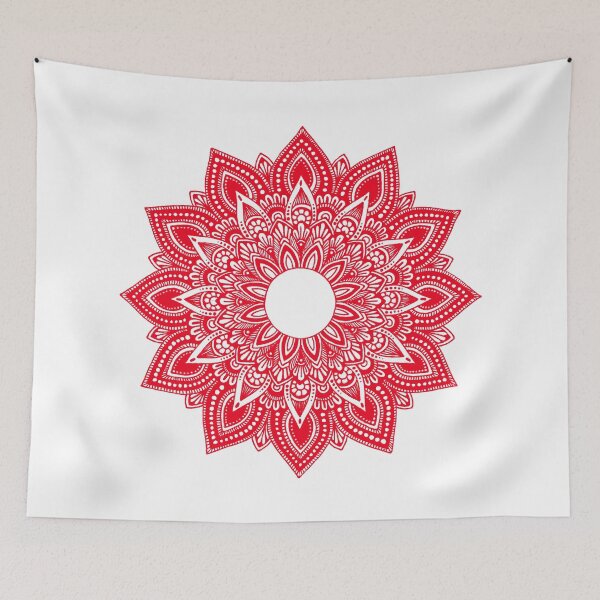 Item preview, Mandala (red) designed and sold by Calen  Picard-Carroll.