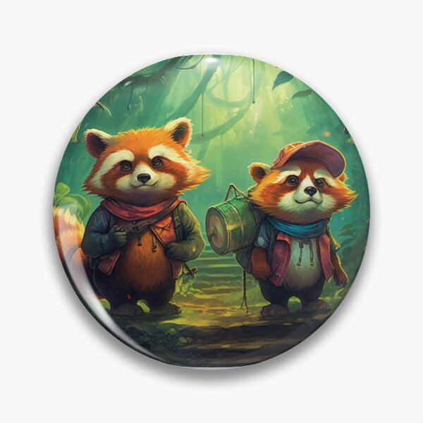 Artikelvorschau, Cute Red Pandas Adventuring Together entworfen und verkauft von MxA19.