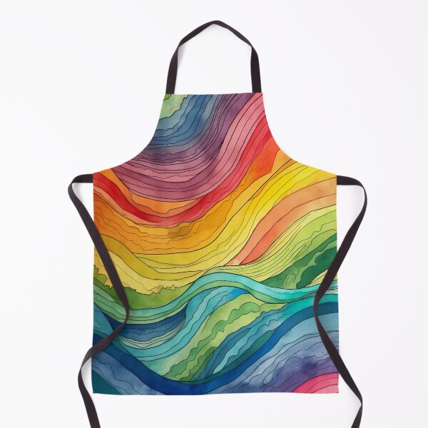 Item preview, Watercolor Wash Rainbow Flow designed and sold by Matt's Artificial Nature.