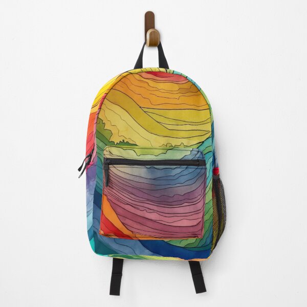 Item preview, Watercolor Wash Rainbow Flow designed and sold by Matt's Artificial Nature.