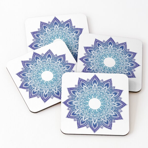 Item preview, Mandala (blue gradient) designed and sold by Calen  Picard-Carroll.