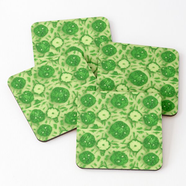 Item preview, Retro Tile Pattern Shades of Green designed and sold by RetroTile.