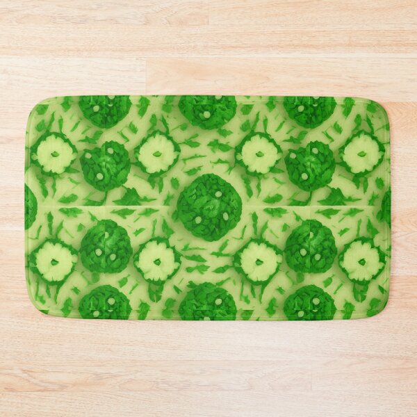 Item preview, Retro Tile Pattern Shades of Green designed and sold by RetroTile.