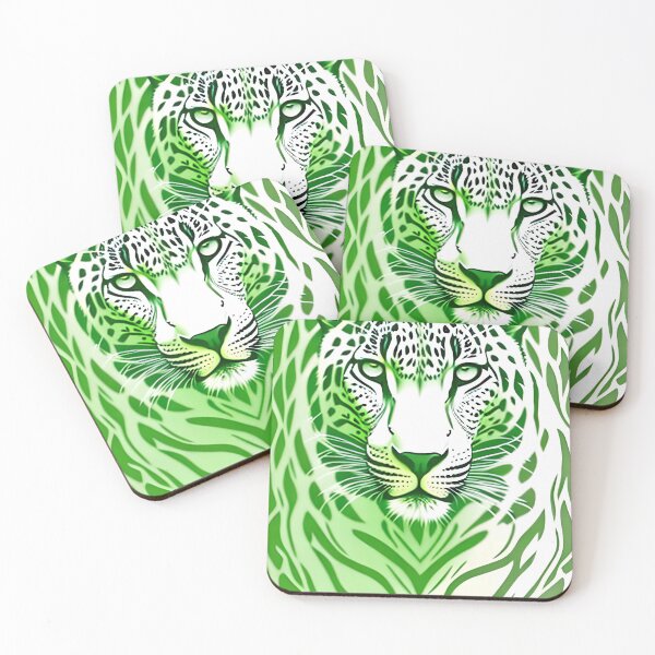 Item preview, Green Leopard designed and sold by Splargo Digital Prints.