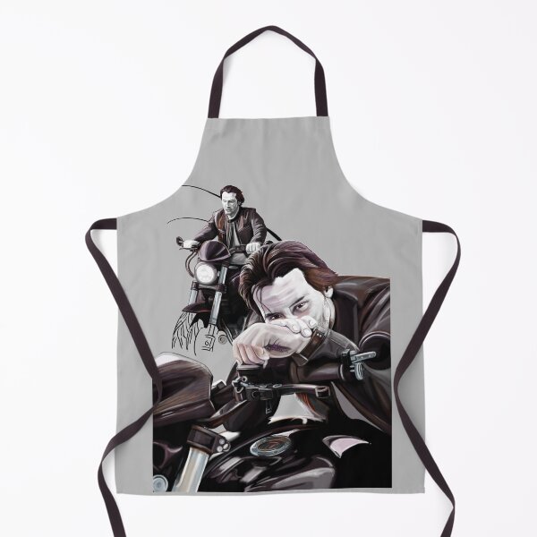 Item preview, Keanu Reeves Biker painting designed and sold by AK-Hevonen.