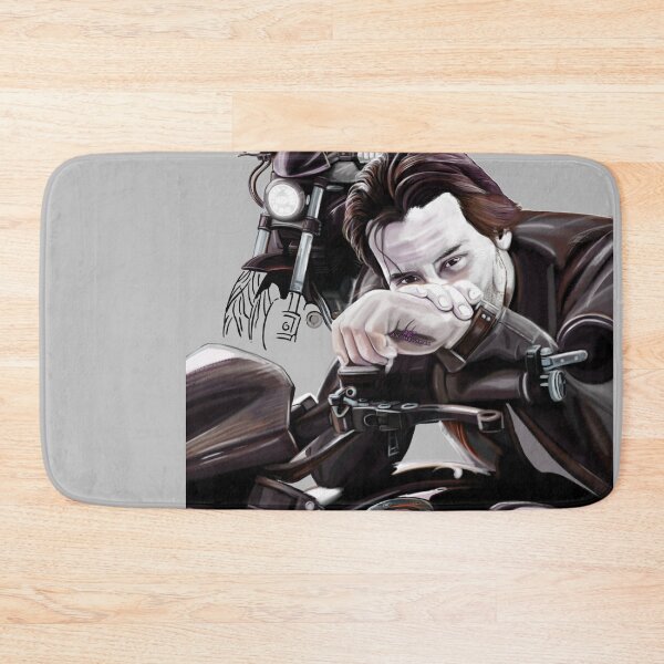 Item preview, Keanu Reeves Biker painting designed and sold by AK-Hevonen.