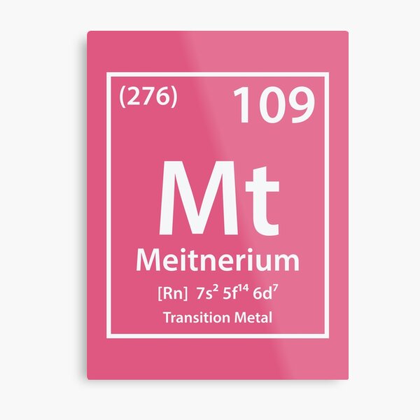 Aperçu de l'œuvre Meitnerium Element créée et vendue par cerebrands.
