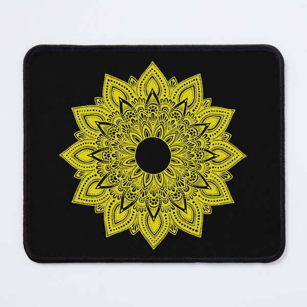 Item preview, Mandala (yellow) designed and sold by Calen Picard-Carroll.