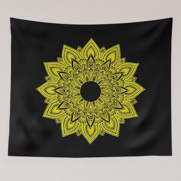 Item preview, Mandala (yellow) designed and sold by Calen  Picard-Carroll.