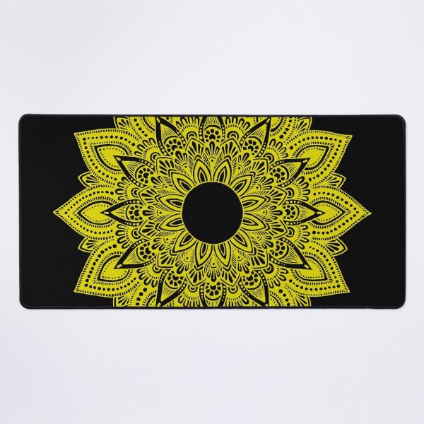Item preview, Mandala (yellow) designed and sold by Calen Picard-Carroll.