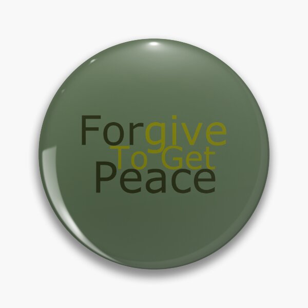 Item preview, Forgive to get peace, for peace, give to get - green  designed and sold by BASTOFE.
