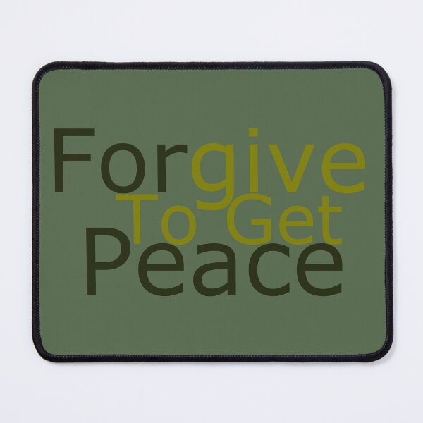 Item preview, Forgive to get peace, for peace, give to get - green  designed and sold by BASTOFE.