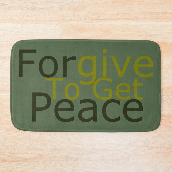 Item preview, Forgive to get peace, for peace, give to get - green  designed and sold by BASTOFE.
