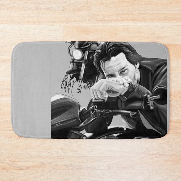 Item preview, Keanu Reeves Biker painting designed and sold by AK-Hevonen.
