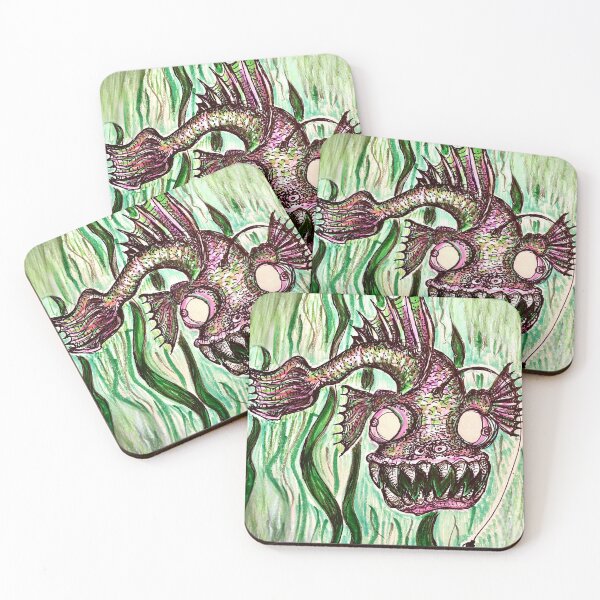 Item preview, Angler fish 1 designed and sold by Doodle Mind Journeys.