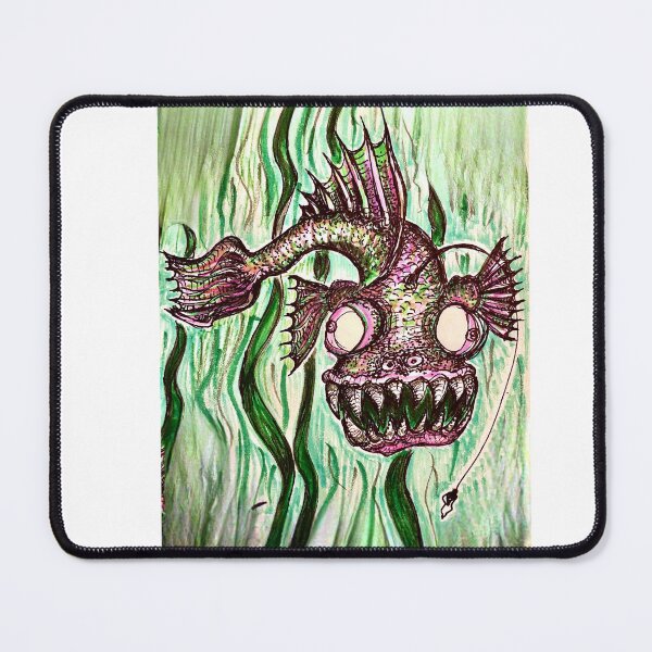 Item preview, Angler fish 1 designed and sold by Doodle Mind Journeys.