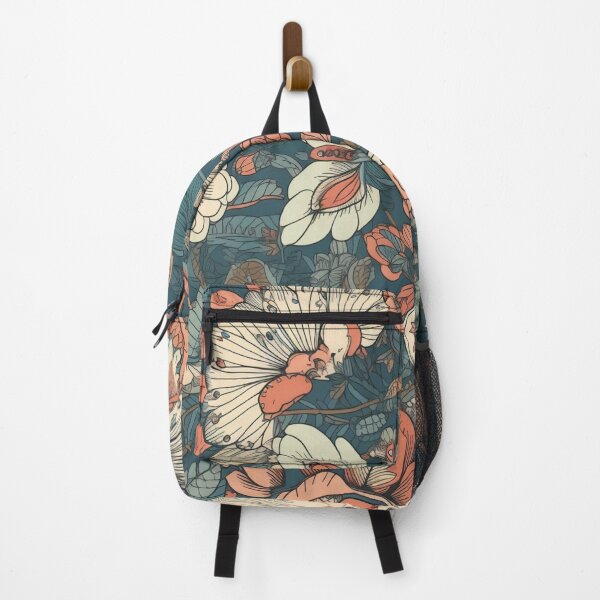 Item preview, Floral pattern with butterflies designed and sold by HandCraftedArt.