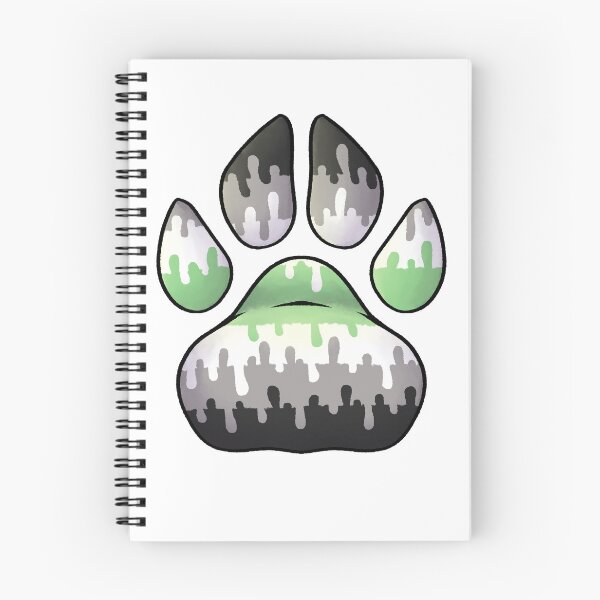 Item preview, Agender Pawprint designed and sold by JayBlackArt.